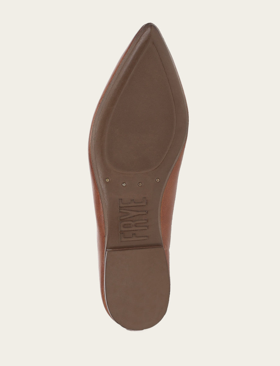 Women's Cinnamon Heather Ballet Flats - Cinnamon