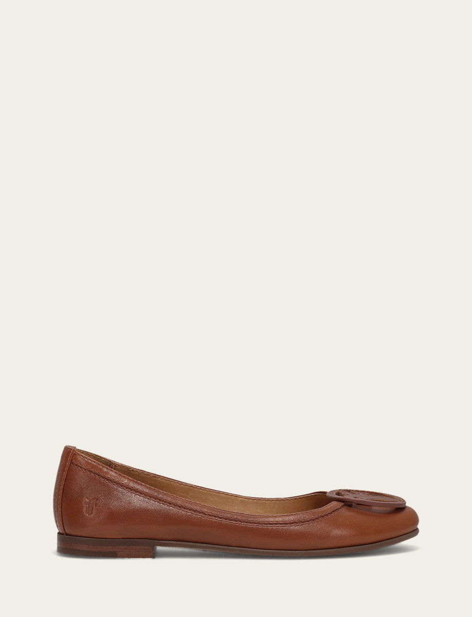 Women's Cinnamon Carson Logo Ballet Shoe - Cinnamon