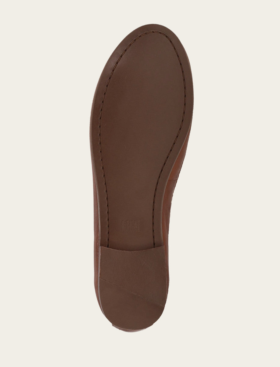 Women's Cinnamon Carson Logo Ballet Shoe - Cinnamon