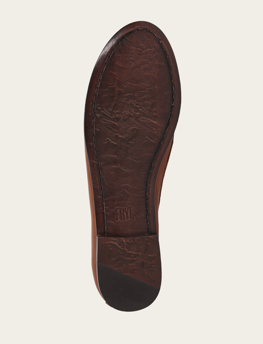 Women's Cognac Carson Ballet Flats - Cognac