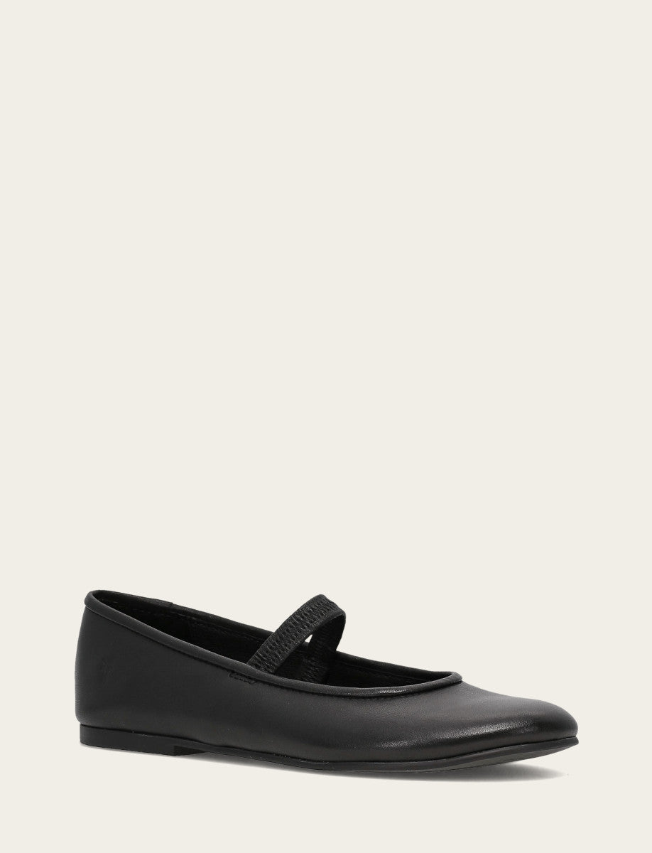 Women's Black Emma Elastic Mary Jane Shoe - Black