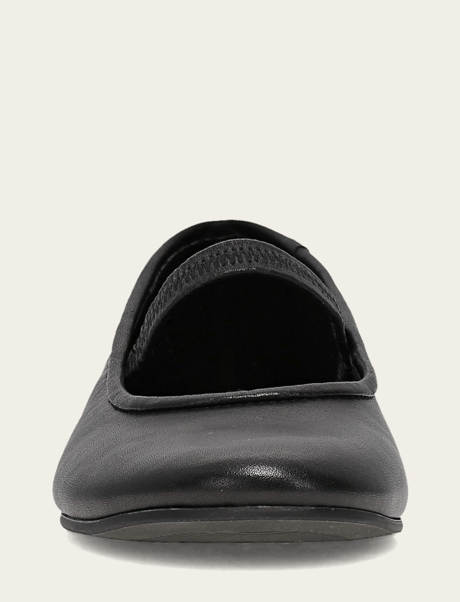 Women's Black Emma Elastic Mary Jane Shoe - Black