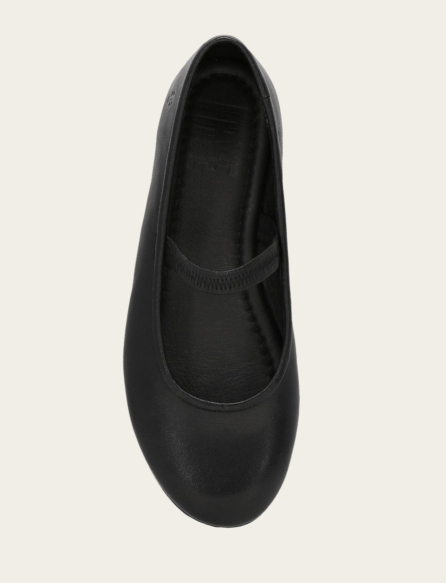 Women's Black Emma Elastic Mary Jane Shoe - Black