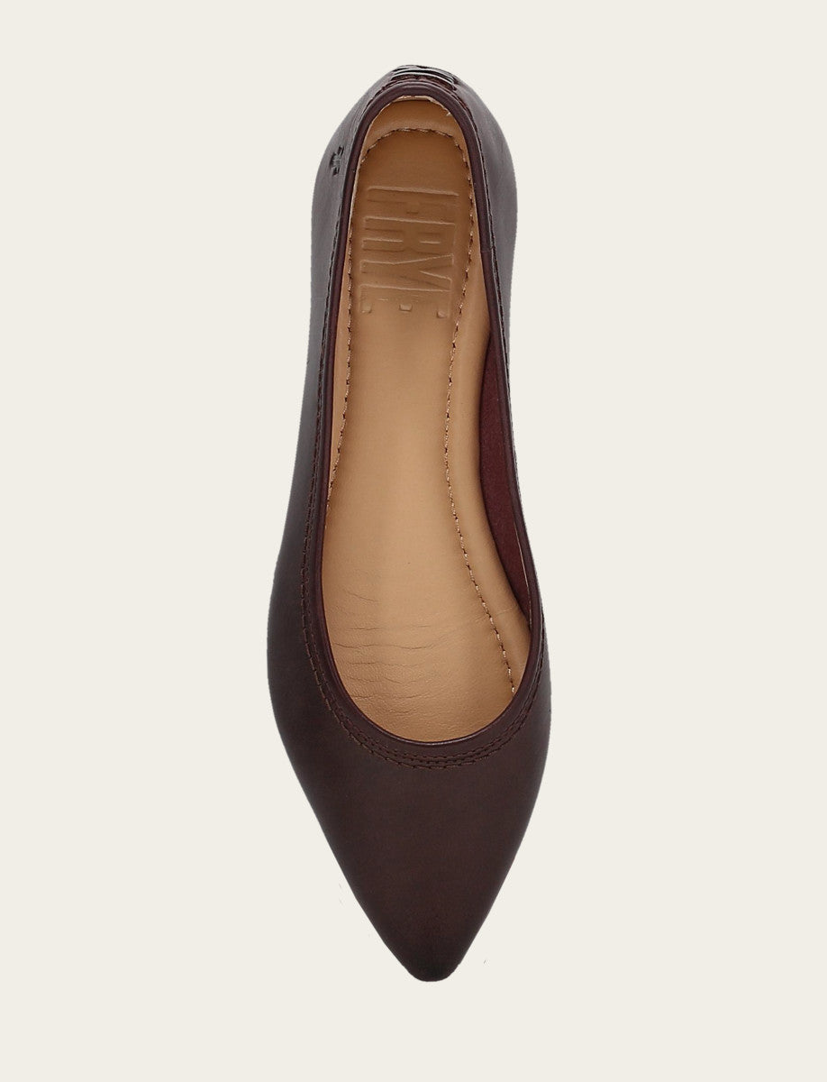 Women's Cherry Lacquer Heather Ballet Shoe - Cherry Lacquer
