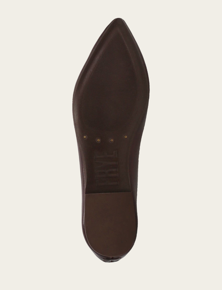 Women's Cherry Lacquer Heather Ballet Shoe - Cherry Lacquer