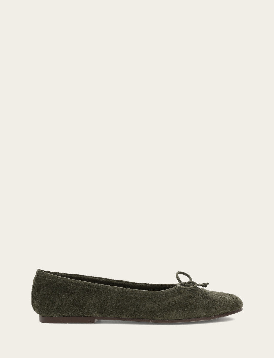 Women's Dark Olive Emma Ballet Shoe - Dark Olive