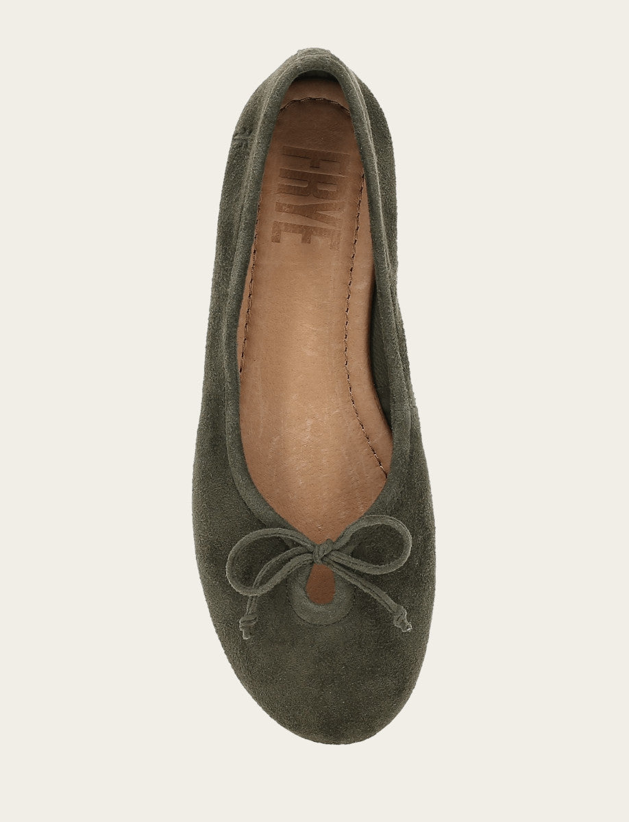 Women's Dark Olive Emma Ballet Shoe - Dark Olive
