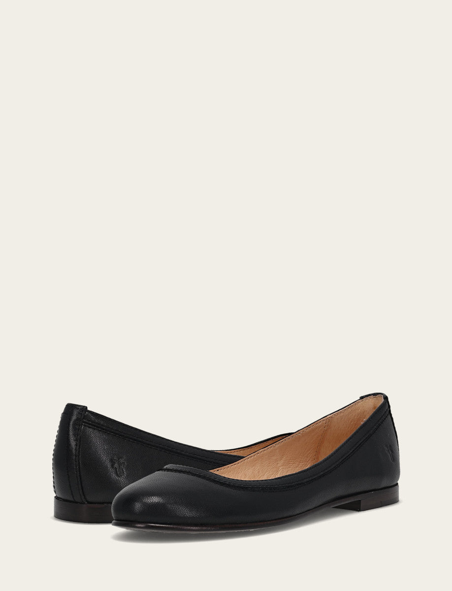 Women's Black Carson Ballet Flats - Black