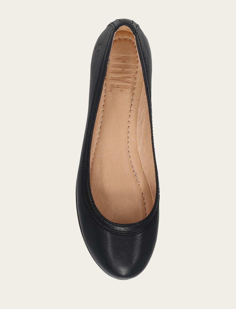 Women's Black Carson Ballet Flats - Black