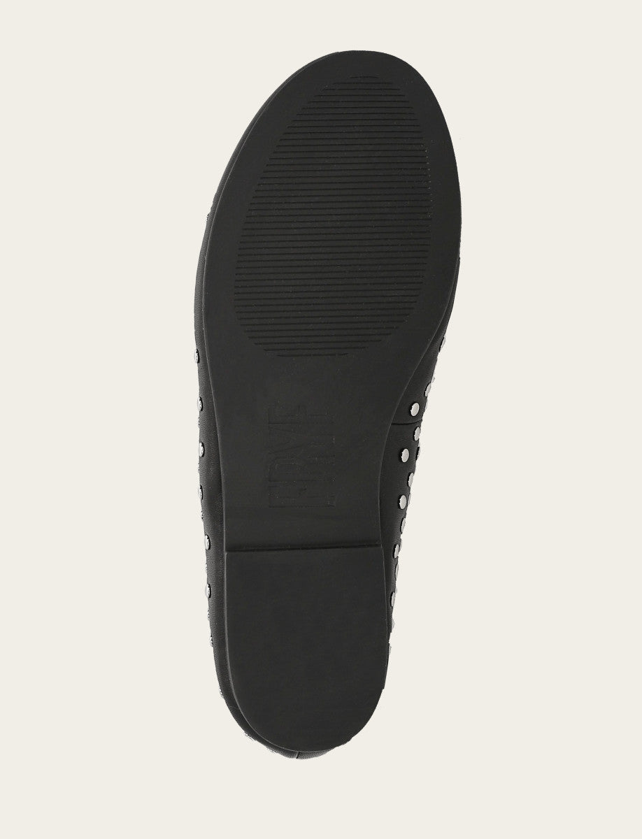 Women's Black Emma Studded Mary Jane Shoe - Black