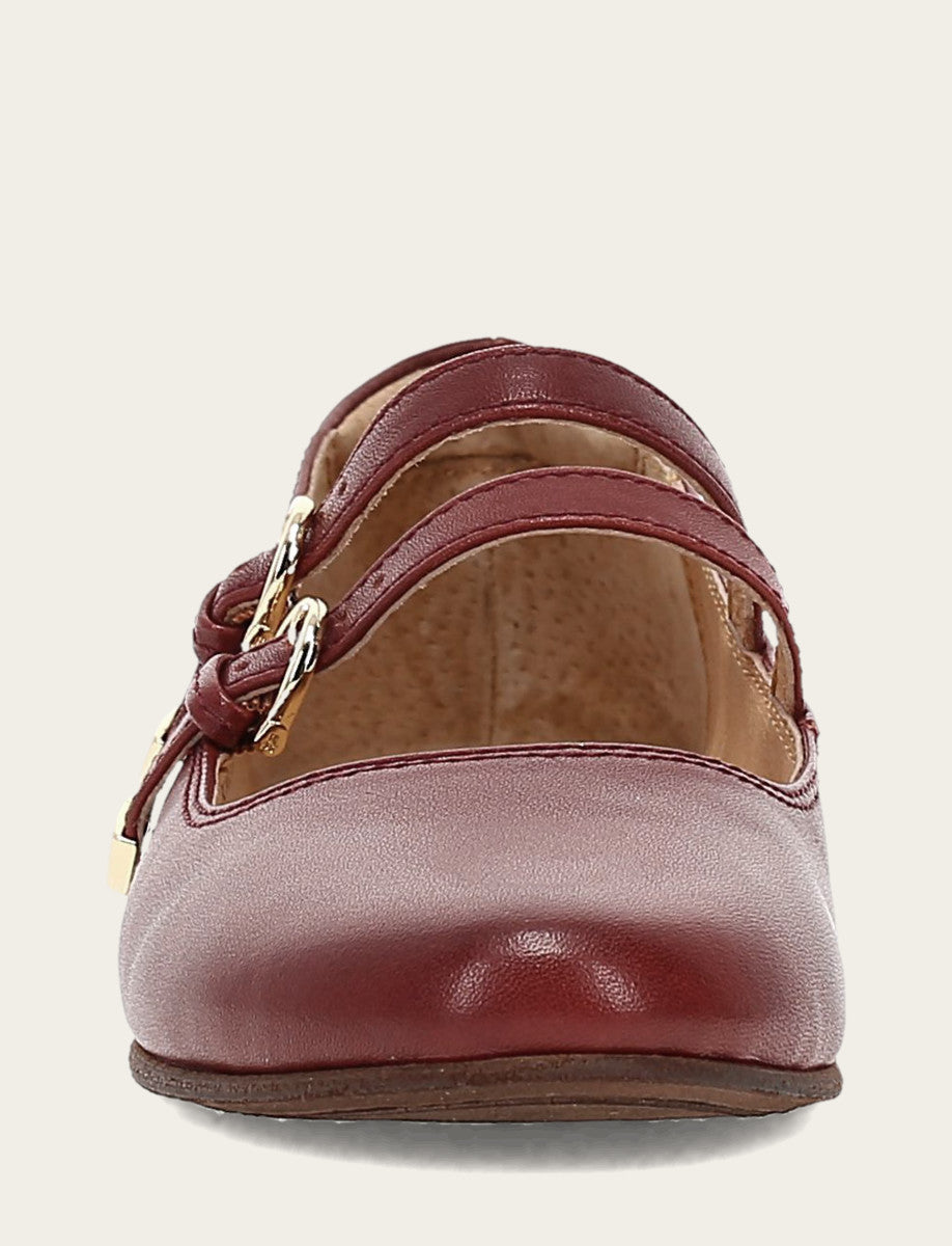 Women's Cranberry Carson Multi Mary Jane Shoe - Cranberry