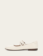 Women's Ecru Carson Multi Mary Jane Shoe - Ecru