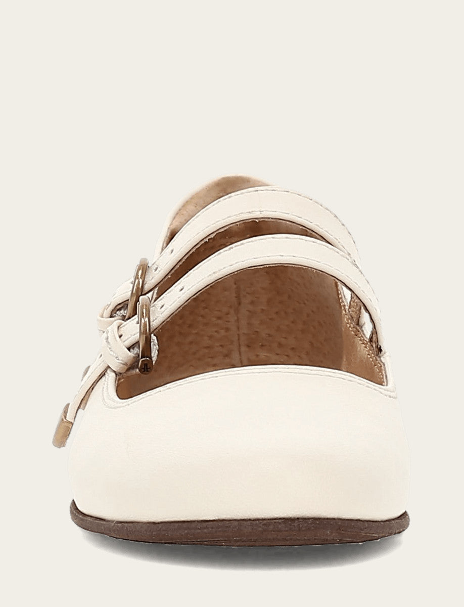 Women's Ecru Carson Multi Mary Jane Shoe - Ecru