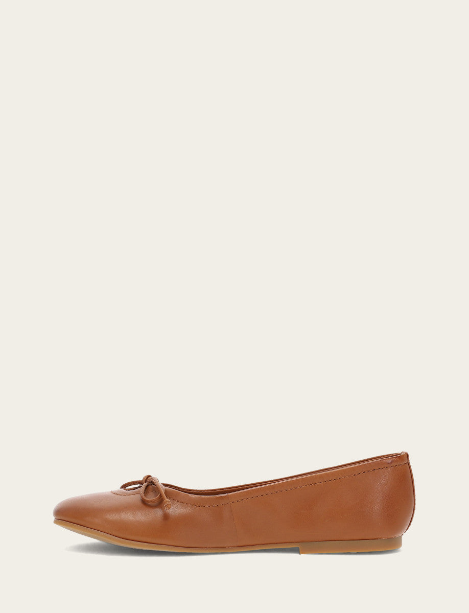 Women's Dark Latte Emma Ballet Flats - Dark Latte