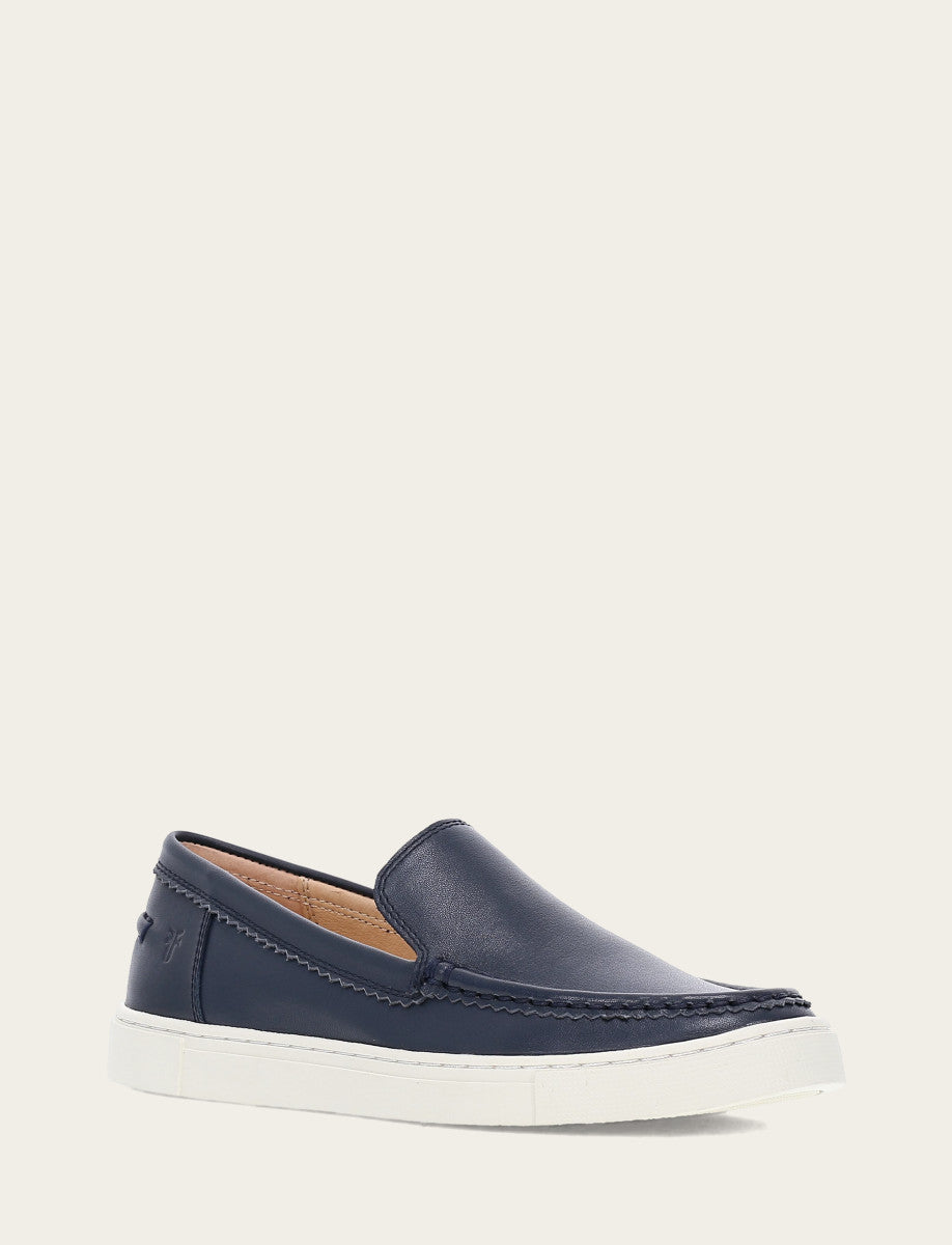 Women's Navy Ivy Venetian Loafers - Navy
