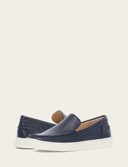 Women's Navy Ivy Venetian Loafers - Navy