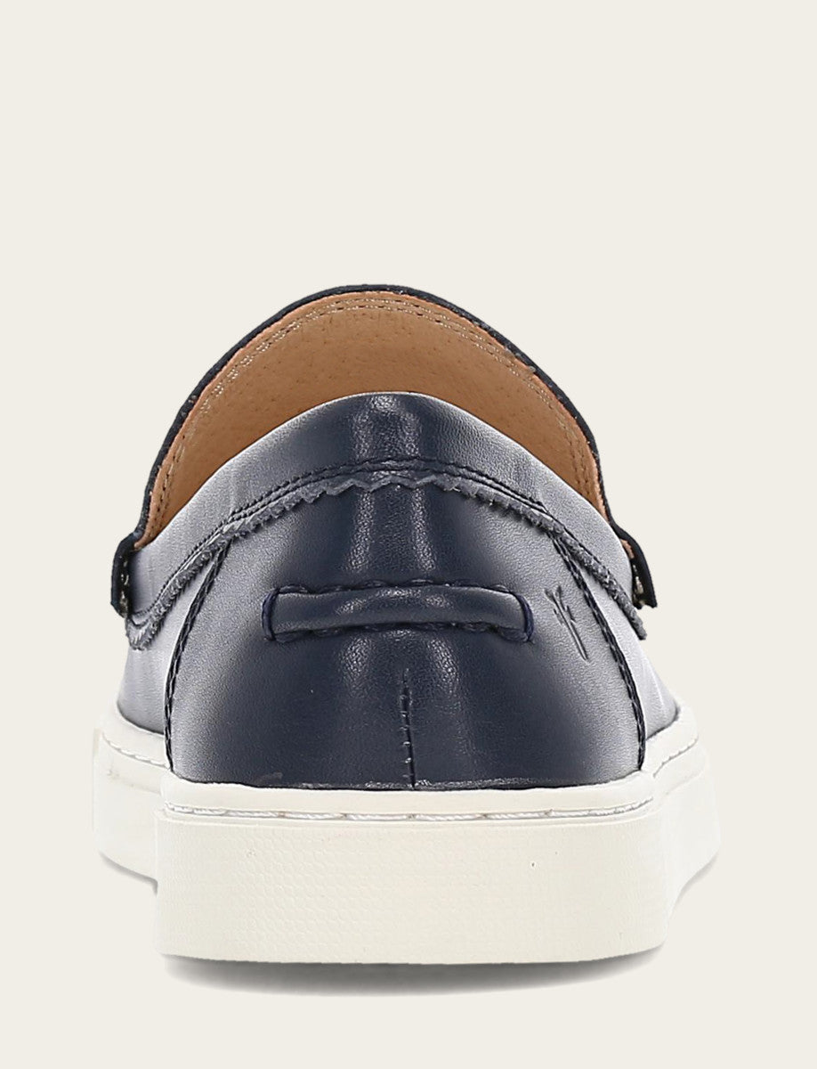 Women's Navy Ivy Venetian Loafers - Navy