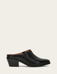 Women's Black Luna Mule - Black