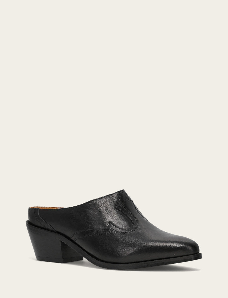 Women's Black Luna Mule - Black