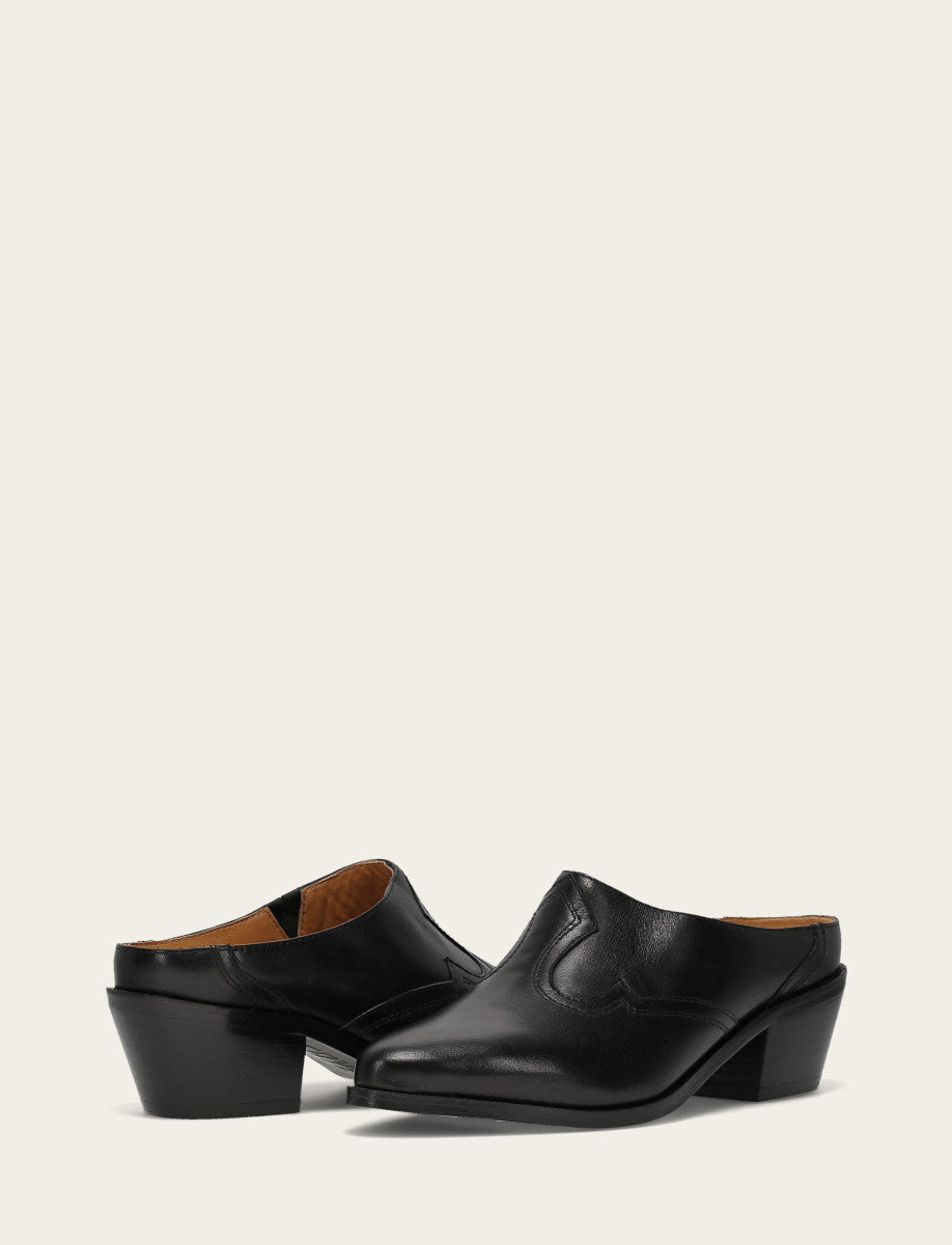 Women's Black Luna Mule - Black