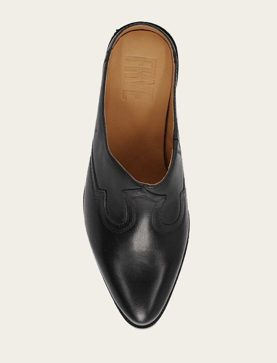 Women's Black Luna Mule - Black