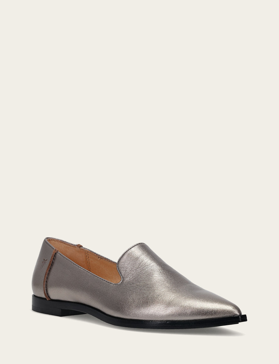 Women's Dark Pewter Kenzie Venetian Loafers - Dark Pewter