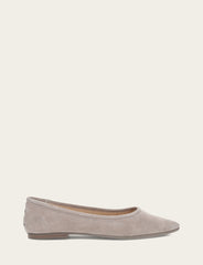 Women's Taupe Heather Ballet Flats - Taupe