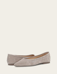 Women's Taupe Heather Ballet Flats - Taupe