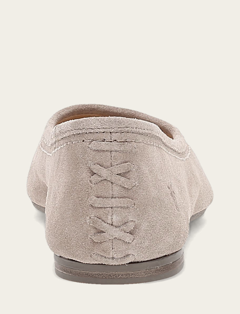 Women's Taupe Heather Ballet Flats - Taupe