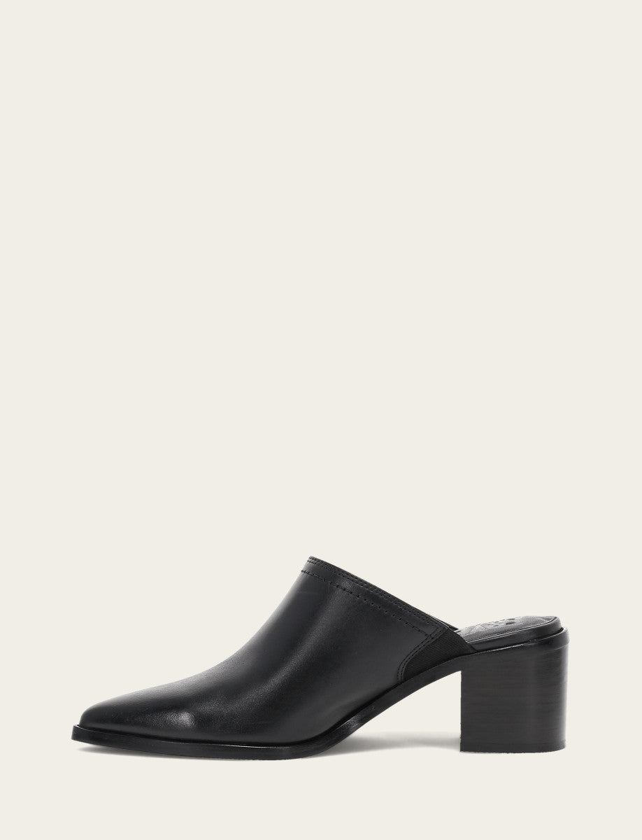 Women's Black Sadie Mules - Black
