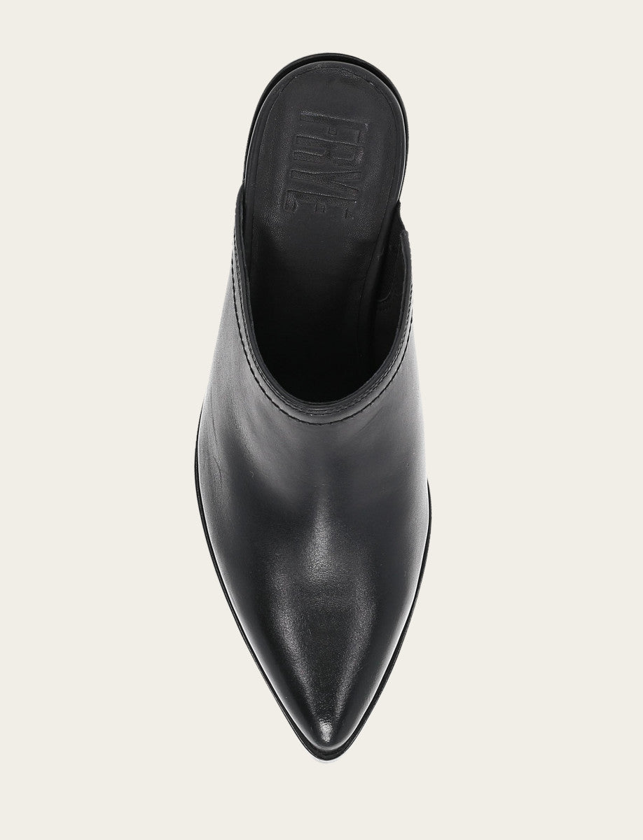 Women's Black Sadie Mules - Black