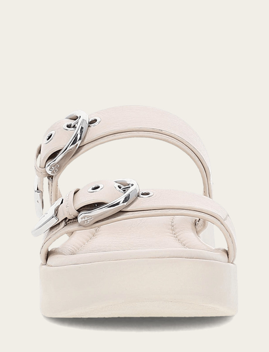 Women's Ivory Maya Buckle Sandals - Ivory