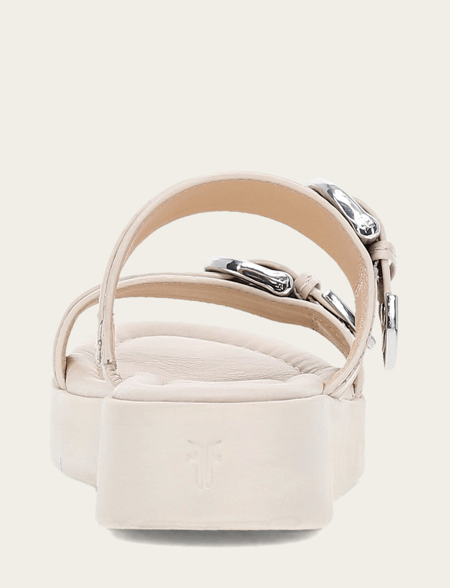 Women's Ivory Maya Buckle Sandals - Ivory
