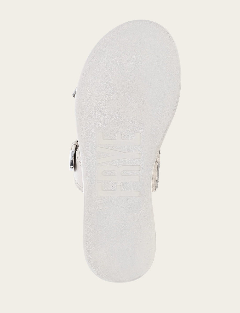Women's Ivory Maya Buckle Sandals - Ivory