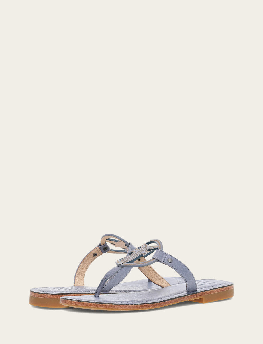 Women's Azul Taylor Logo Sandals - Azul