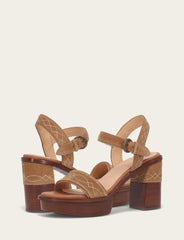 Women’s Almond Pipa Woodstock Sandals - Almond