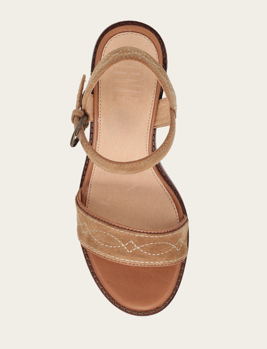Women’s Almond Pipa Woodstock Sandals - Almond