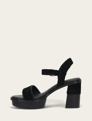 Women’s Black Pipa Woodstock Sandals - Black