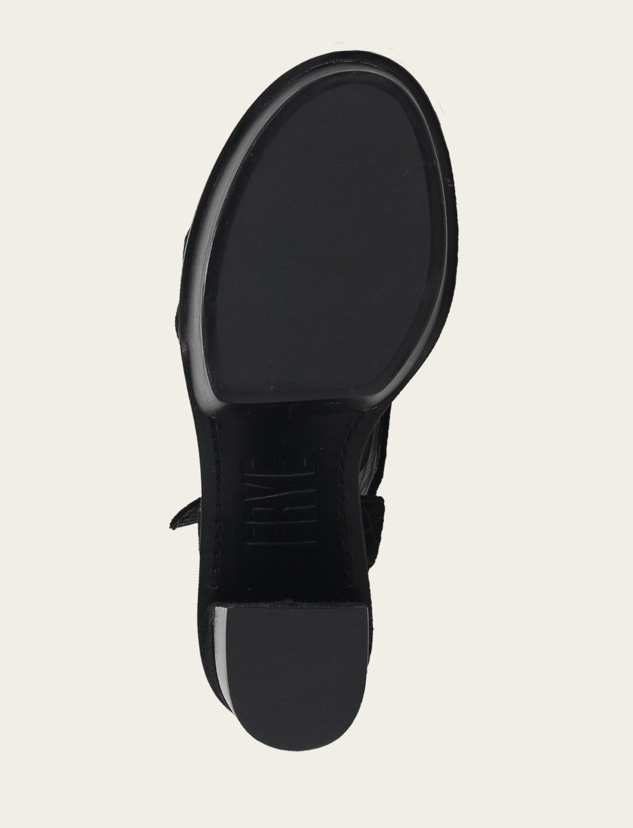 Women’s Black Pipa Woodstock Sandals - Black