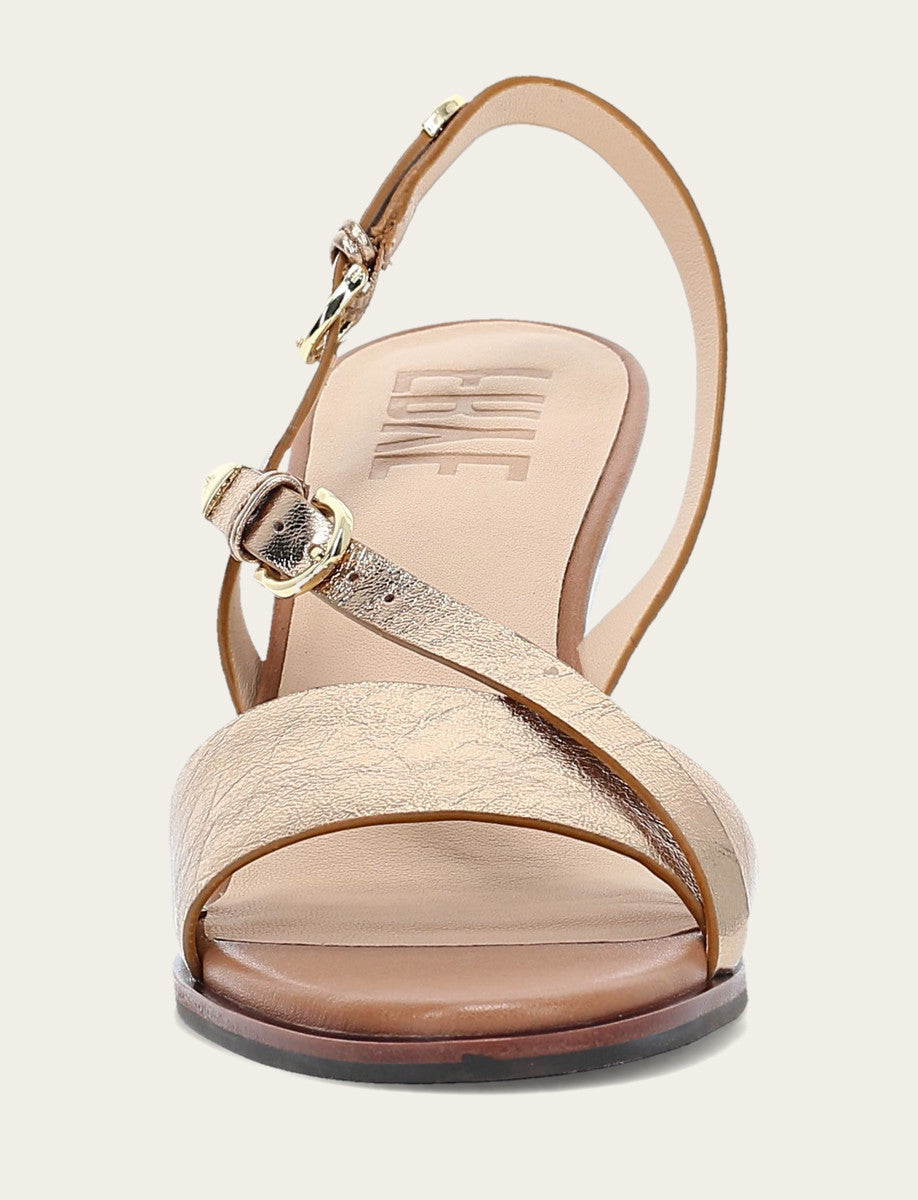Women's Dark Gold Rachel Buckle Sandals - Dark Gold