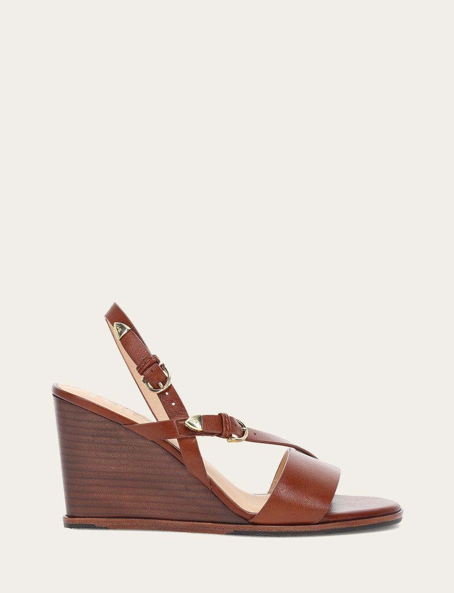 Women's Cinnamon Rachel Buckle Sandals - Cinnamon