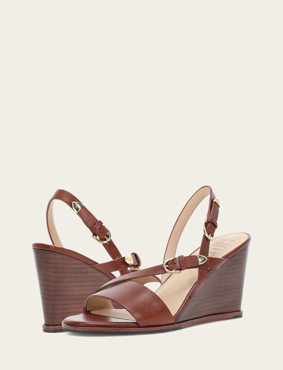Women's Cinnamon Rachel Buckle Sandals - Cinnamon