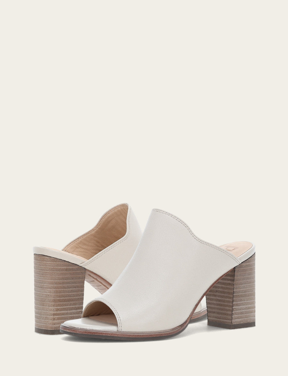 Women's Ivory Stella Mule Sandals - Ivory