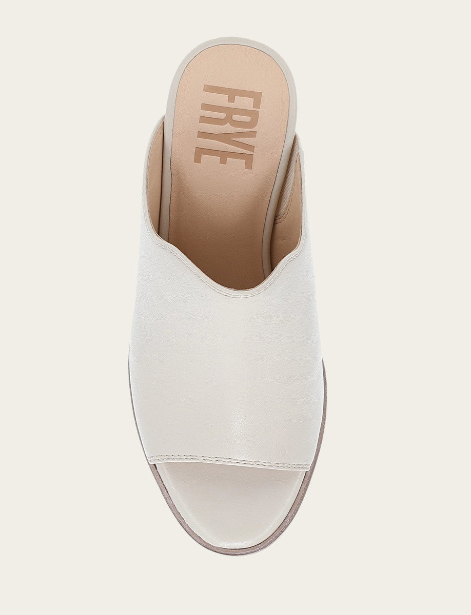 Women's Ivory Stella Mule Sandals - Ivory