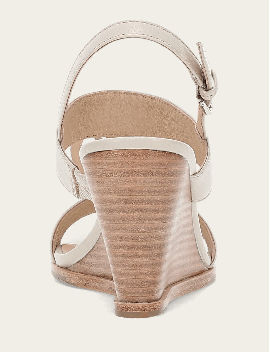 Women's Ivory Rachel Logo Sandals - Ivory