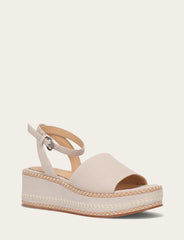 Women's Ivory Joy Ankle Strap Platform Sandals - Ivory