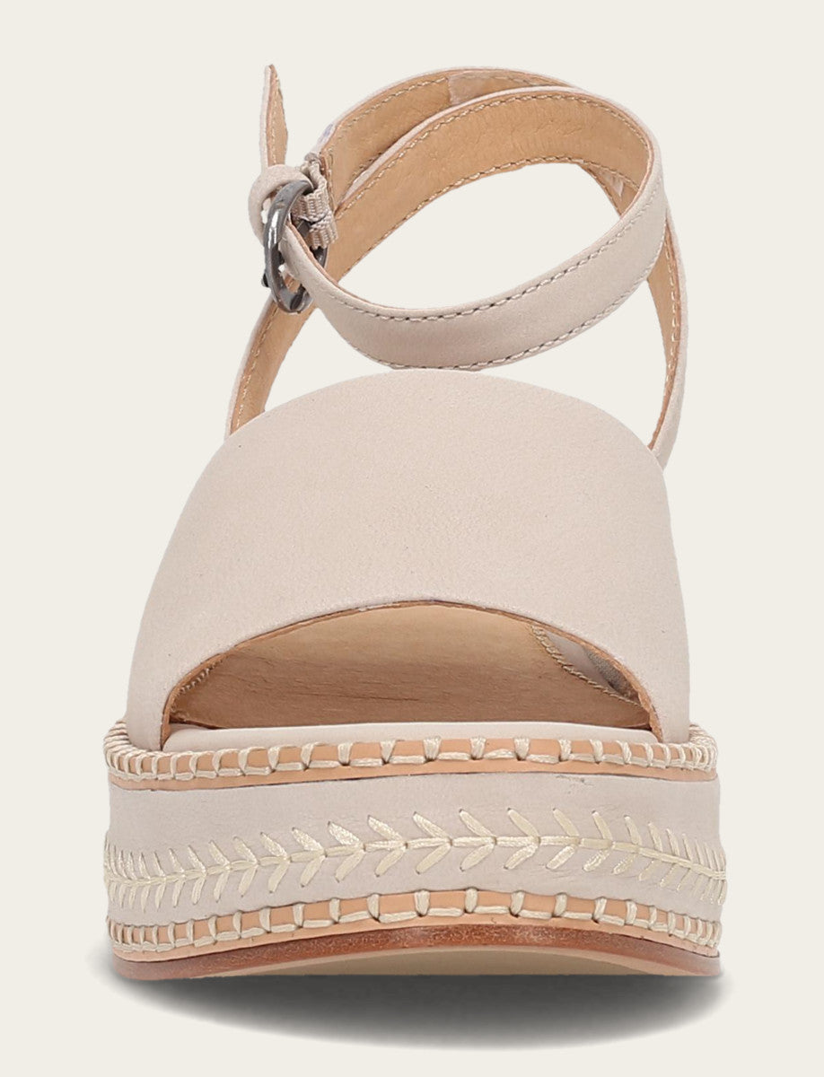 Women's Ivory Joy Ankle Strap Platform Sandals - Ivory