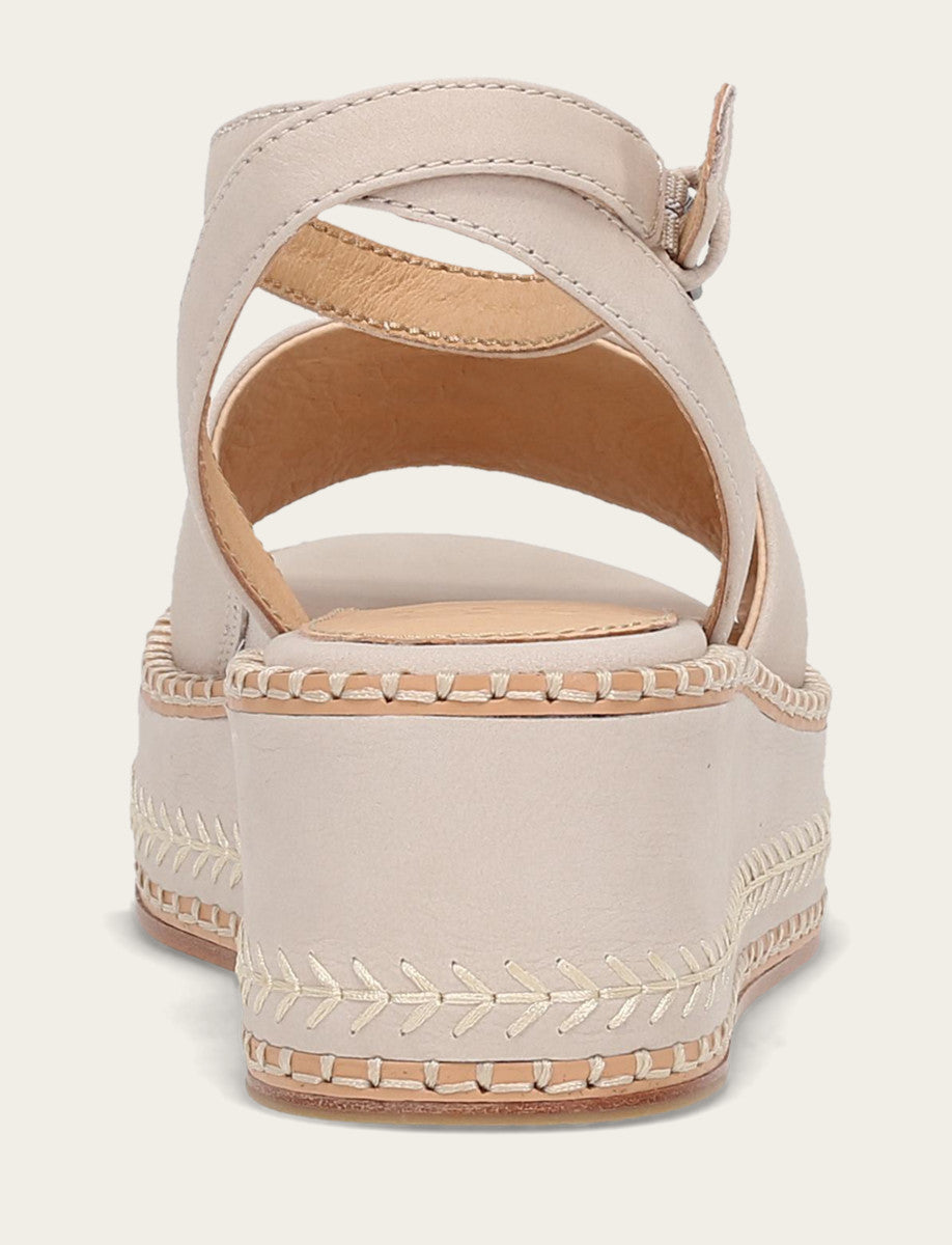 Women's Ivory Joy Ankle Strap Platform Sandals - Ivory