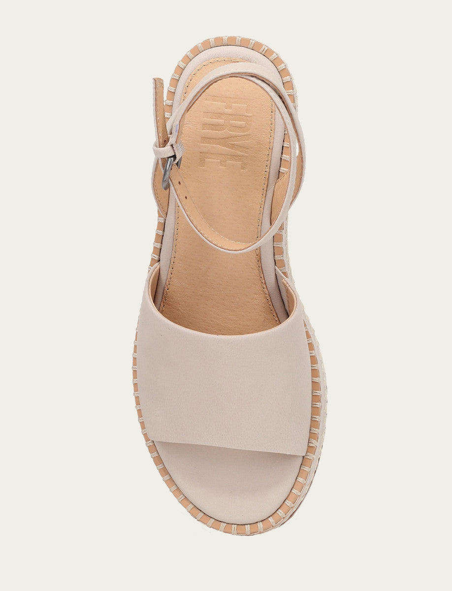 Women's Ivory Joy Ankle Strap Platform Sandals - Ivory