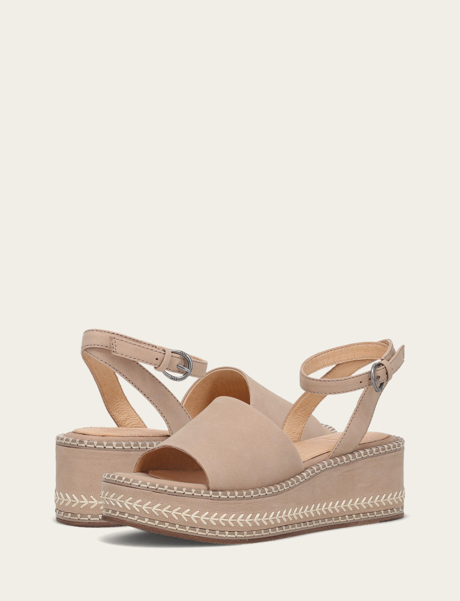 Women's Clay Joy Ankle Strap Platform Sandals - Clay